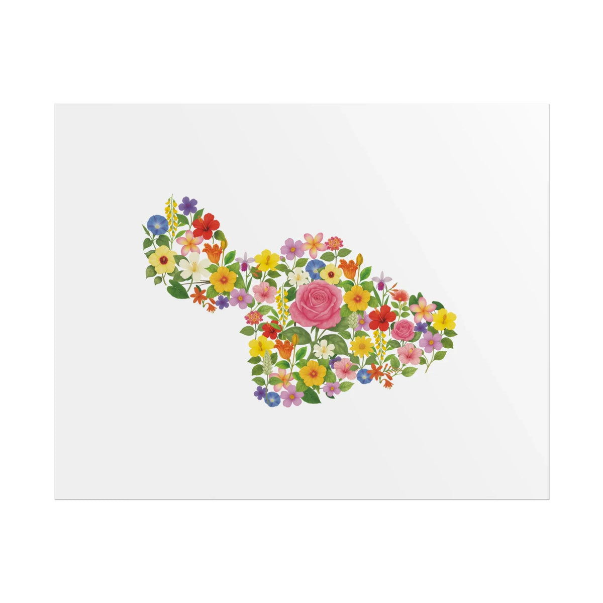 Maui Wildflower Map