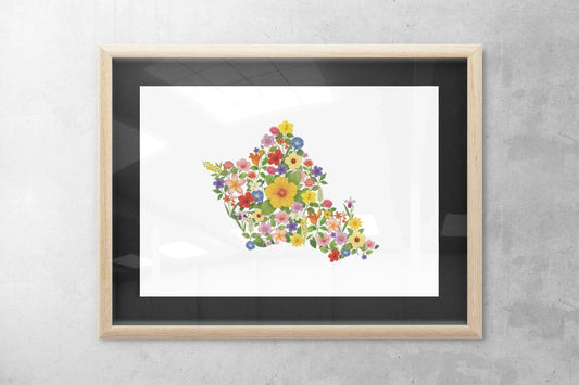 Oahu Wildflower Map