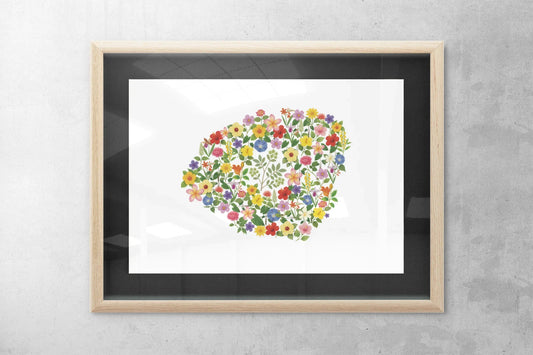 Kauai Wildflower Map