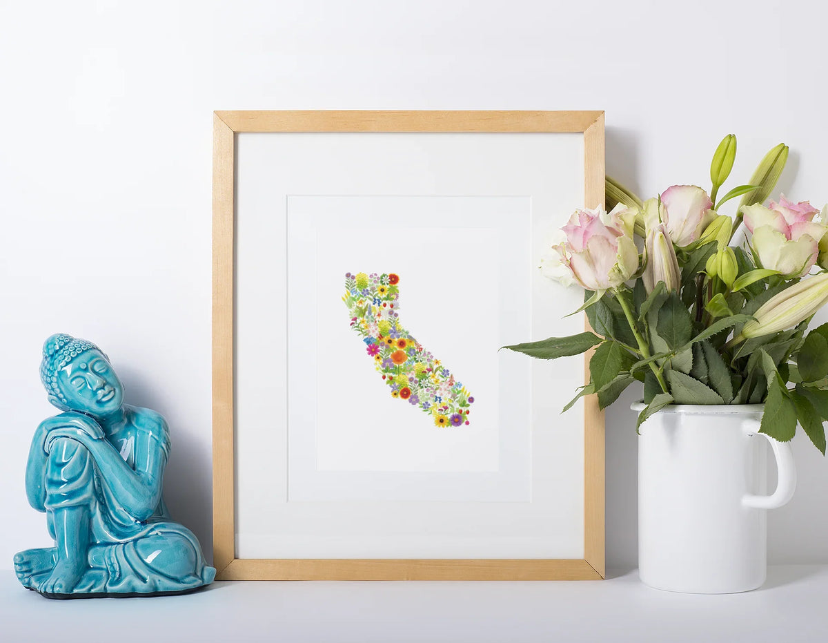 California Wildflower Map