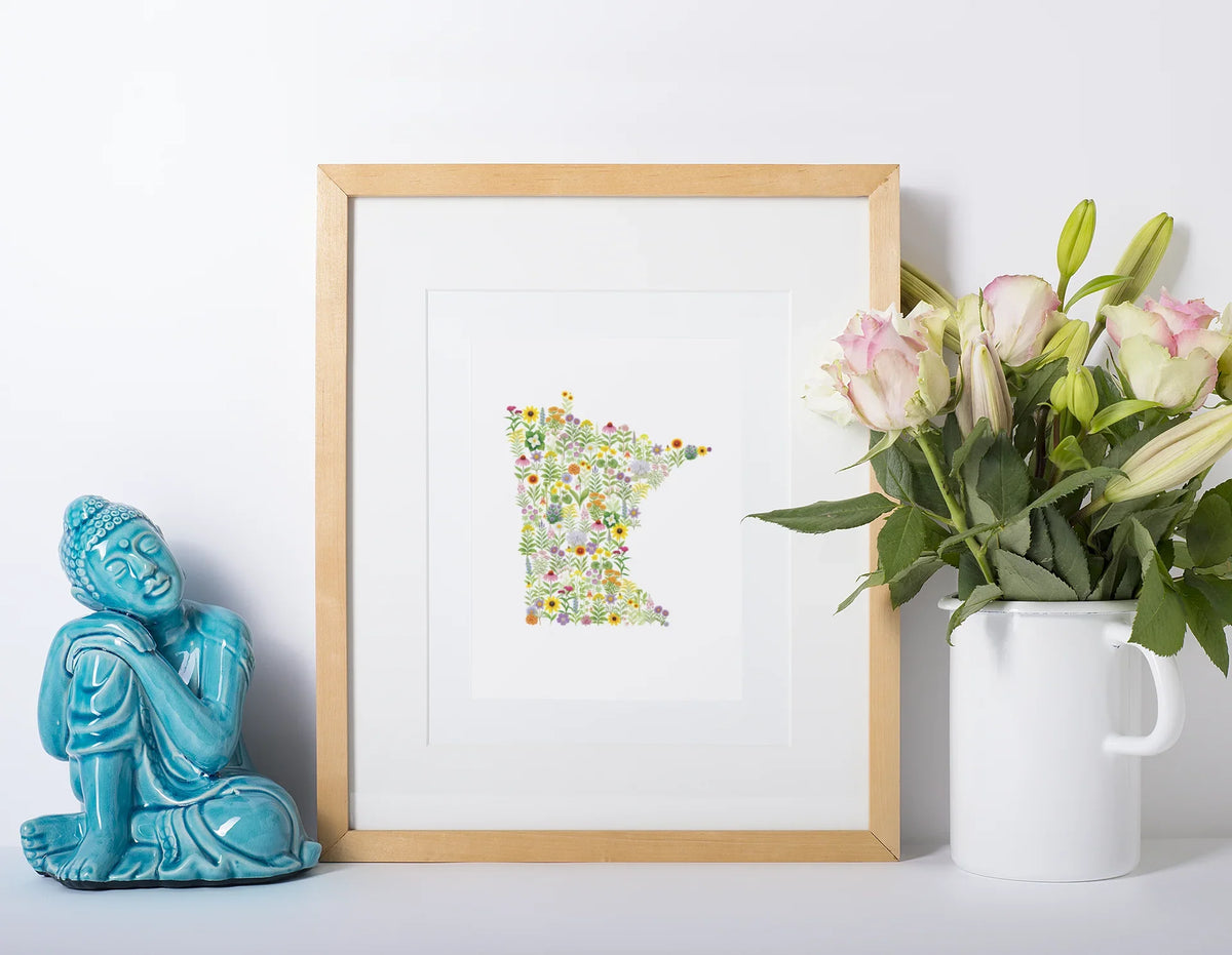 Minnesota Wildflower Map