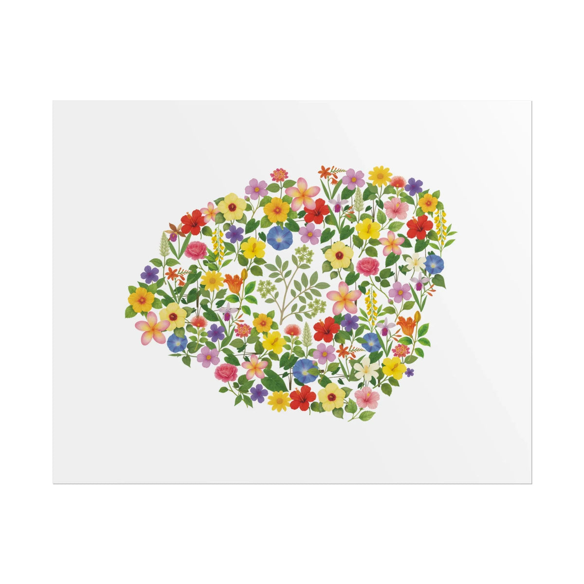 Kauai Wildflower Map