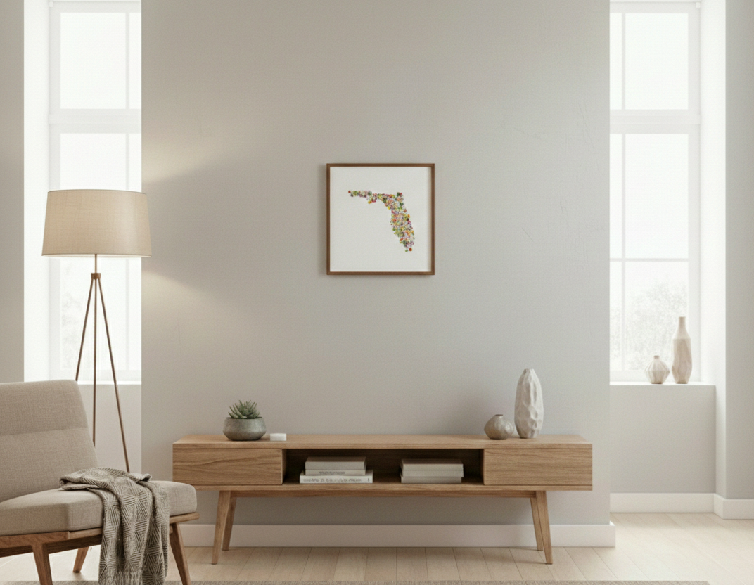 Florida Wildflower Map