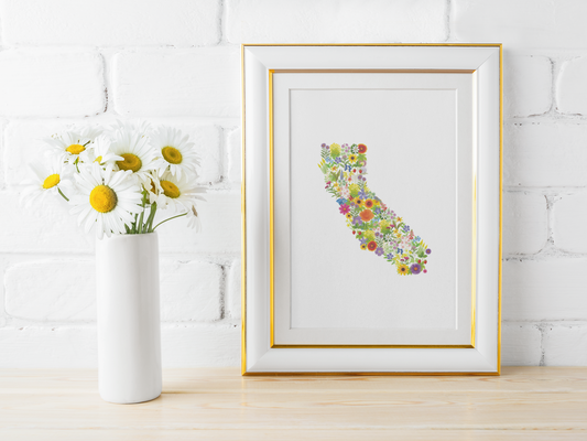 California Wildflower Map