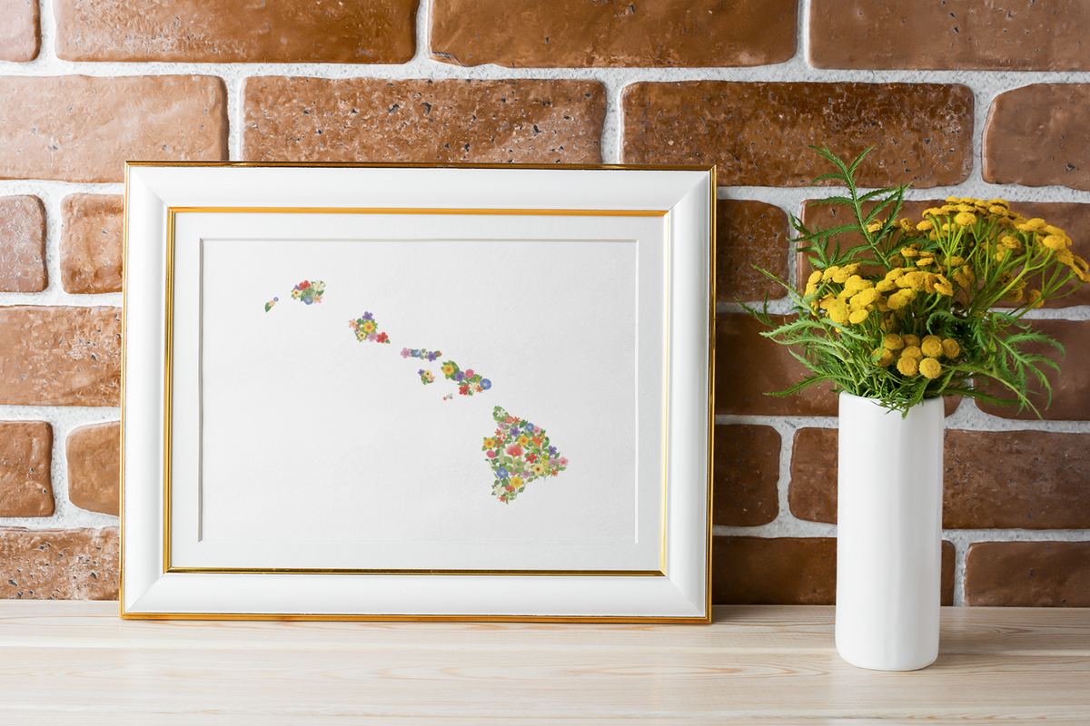 Hawaii Wildflower Map